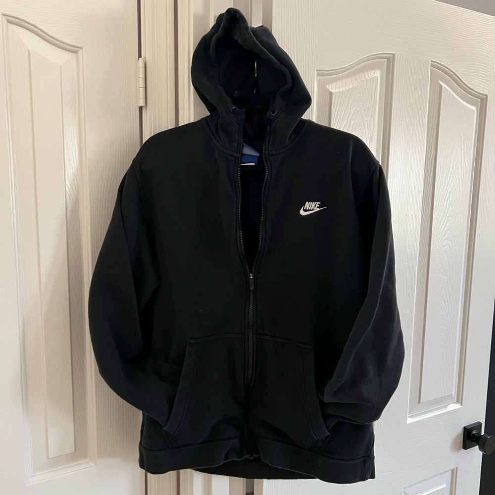 Mens cotton zip up hoodie Nike